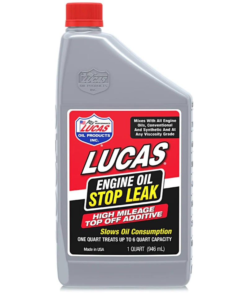 Lucas Oil 11100 Engine Oil Stop Leak Top Off Additive - 1 Quart - Image 1