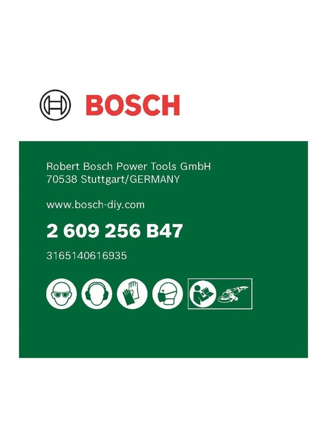 BOSCH 2609256B47 Home and Garden Sanding Sheet Set for Angle Grinder and Drill - 10 Pcs/Set - Image 4
