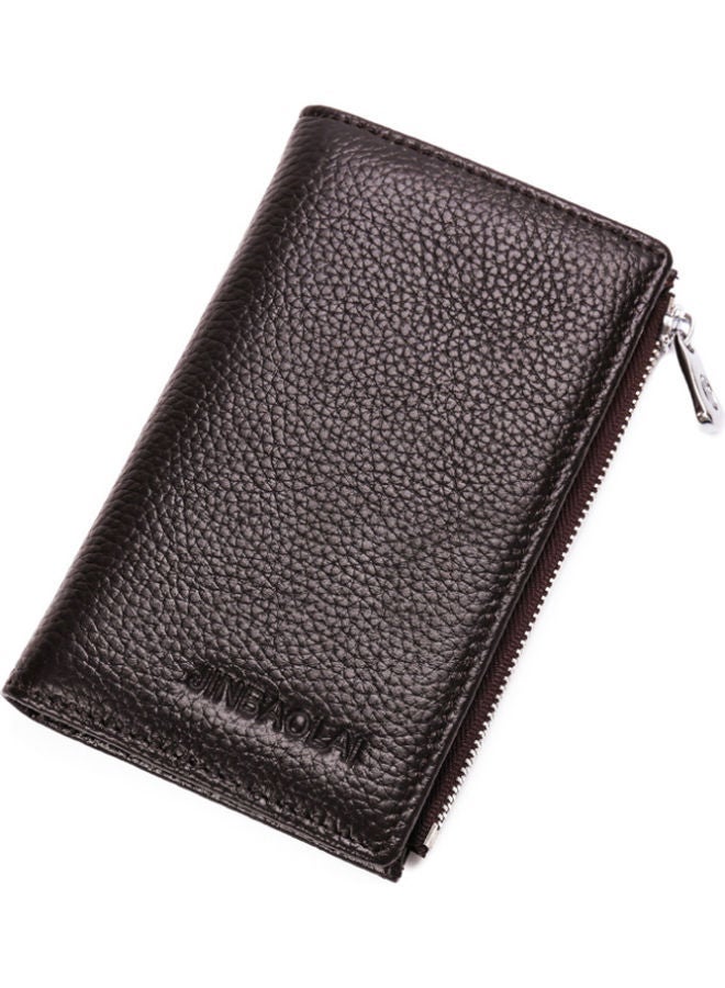 NIBEMINENT Leather Wallet Coffee  - Image 4