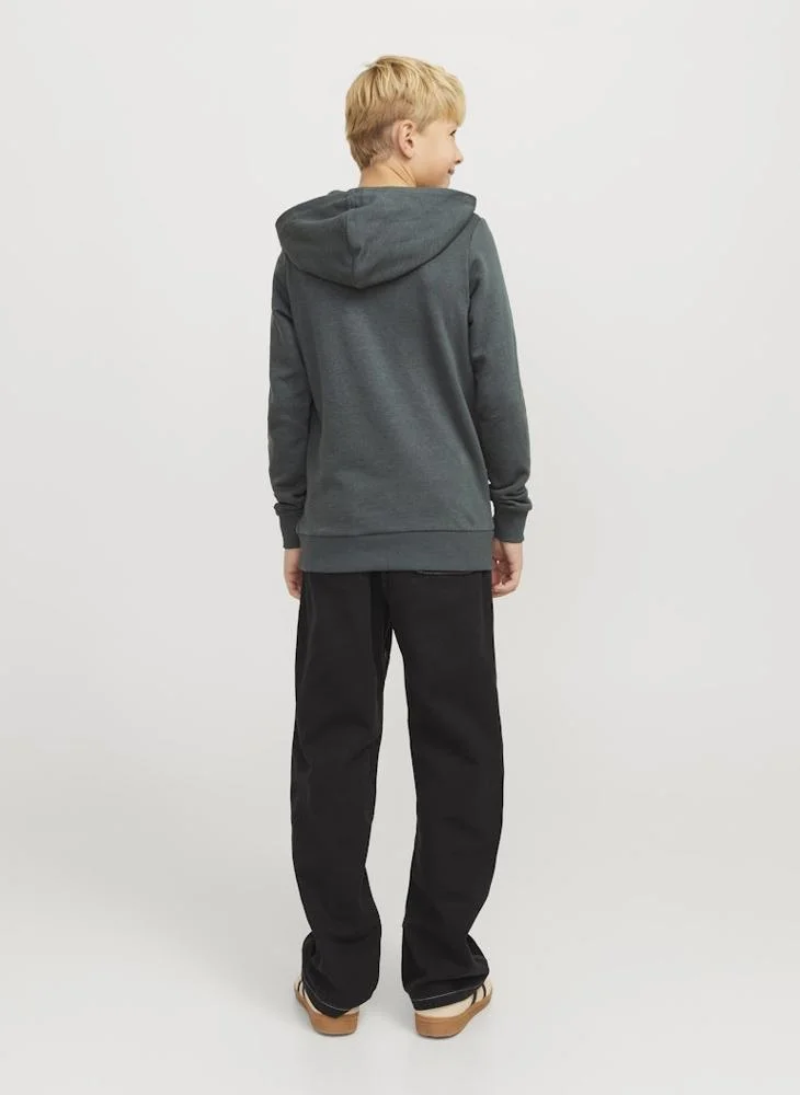 Jack & Jones Junior Kids Logo Print Pull Over Hoodies