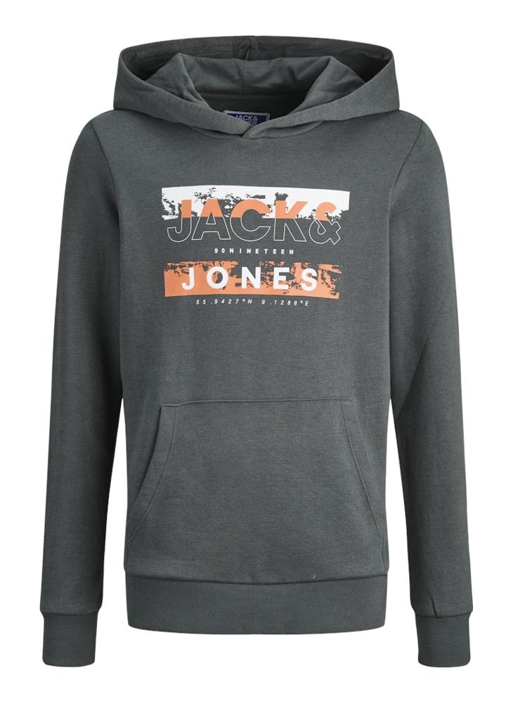Jack & Jones Junior Kids Logo Print Pull Over Hoodies  - Image 5