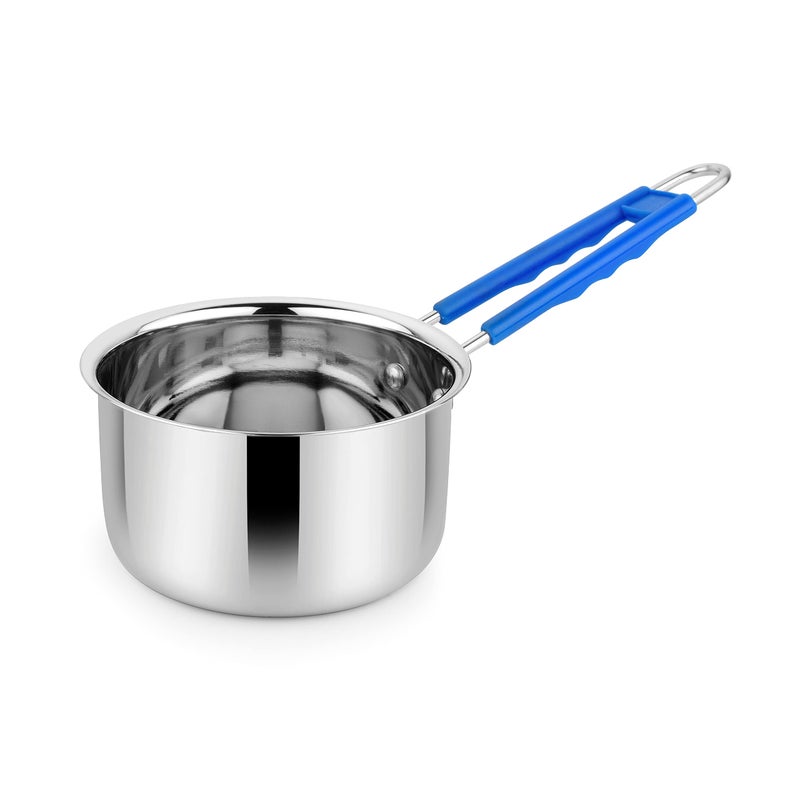 AXIOM Saucepan Stainless Steel with Soft Handle. Induction & Gas Compatible Milk Pan| Tea pan 2 liters - Image 1