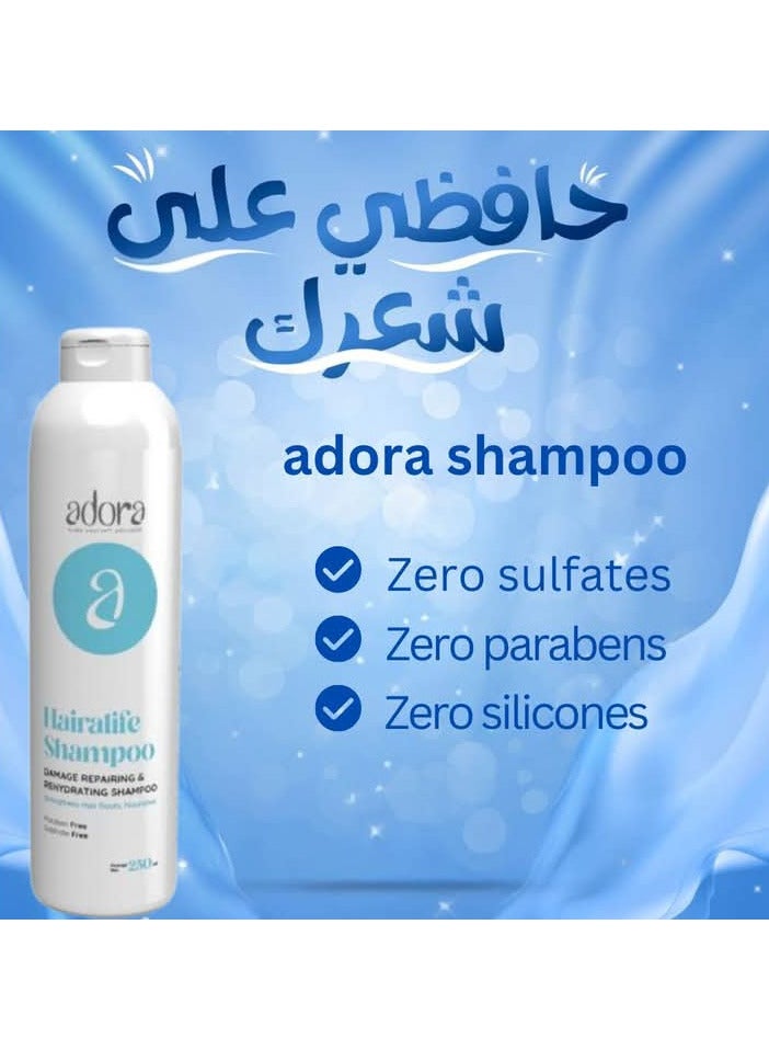 Adora Shampoo For Hair Loss Care And Treatment - Image 2
