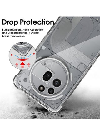 Nothing Phone 3A Pro 5G Case Cover Anti-Scratch Shockproof Case with Reinforced Corners Protective Cover for Nothing Phone 3A Pro 5G 6.7-inch - view 3