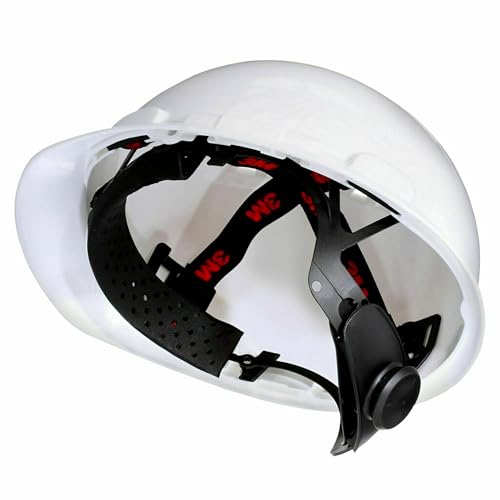 3M SecureFit Hard Hat, Cap Style with Ratchet Adjustment, White, 6/Case - Image 2
