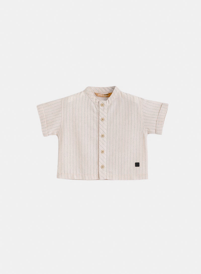 Junior Baby Boys Short Sleeve Shirt - Image 1