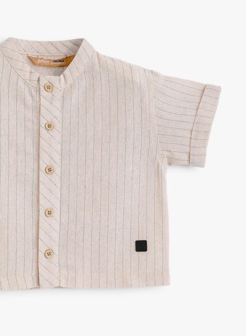 Junior Baby Boys Short Sleeve Shirt - Image 2