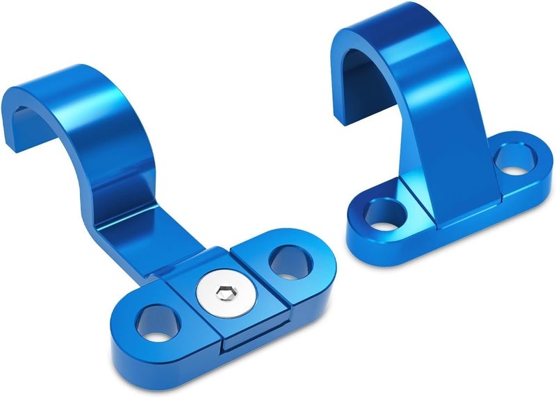 Yurefax Motorcycle Brake Hose Clamp Set for Yamaha - Image 1