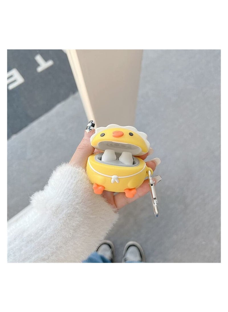 SYOSI Silicone Case Cover for Airpods Pro 3D Cartoon Funny Protective Compatible with Anime Design Keychain Kids Teens Boys Girls  - Image 5