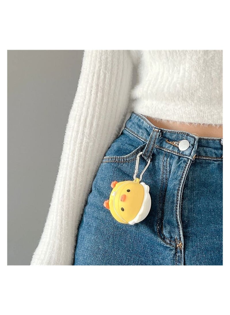 SYOSI Silicone Case Cover for Airpods Pro 3D Cartoon Funny Protective Compatible with Anime Design Keychain Kids Teens Boys Girls  - Image 3