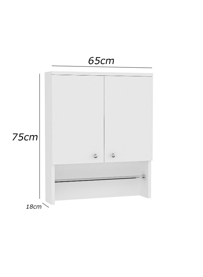 فرنتشر ستور وحدة حمام مودرن - ارتفاع 75 سم - عرض 65 سم - عمق 18 سم ، من فرنتشر ستور. - Image 4