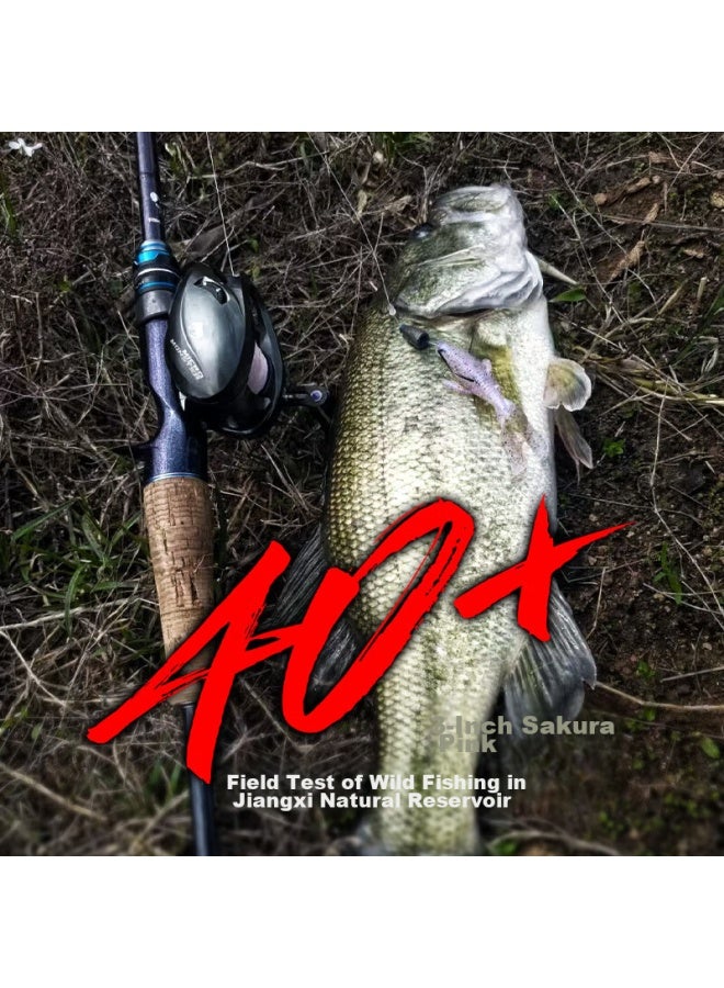 King Lure King Soft Bait Floating Shrimp Nede Fishing Set For Black Pit Fishing, Bass And Mandarin Fish, Shrimp-shaped Soft Worm 76mm-04 Brown Orange - Image 2