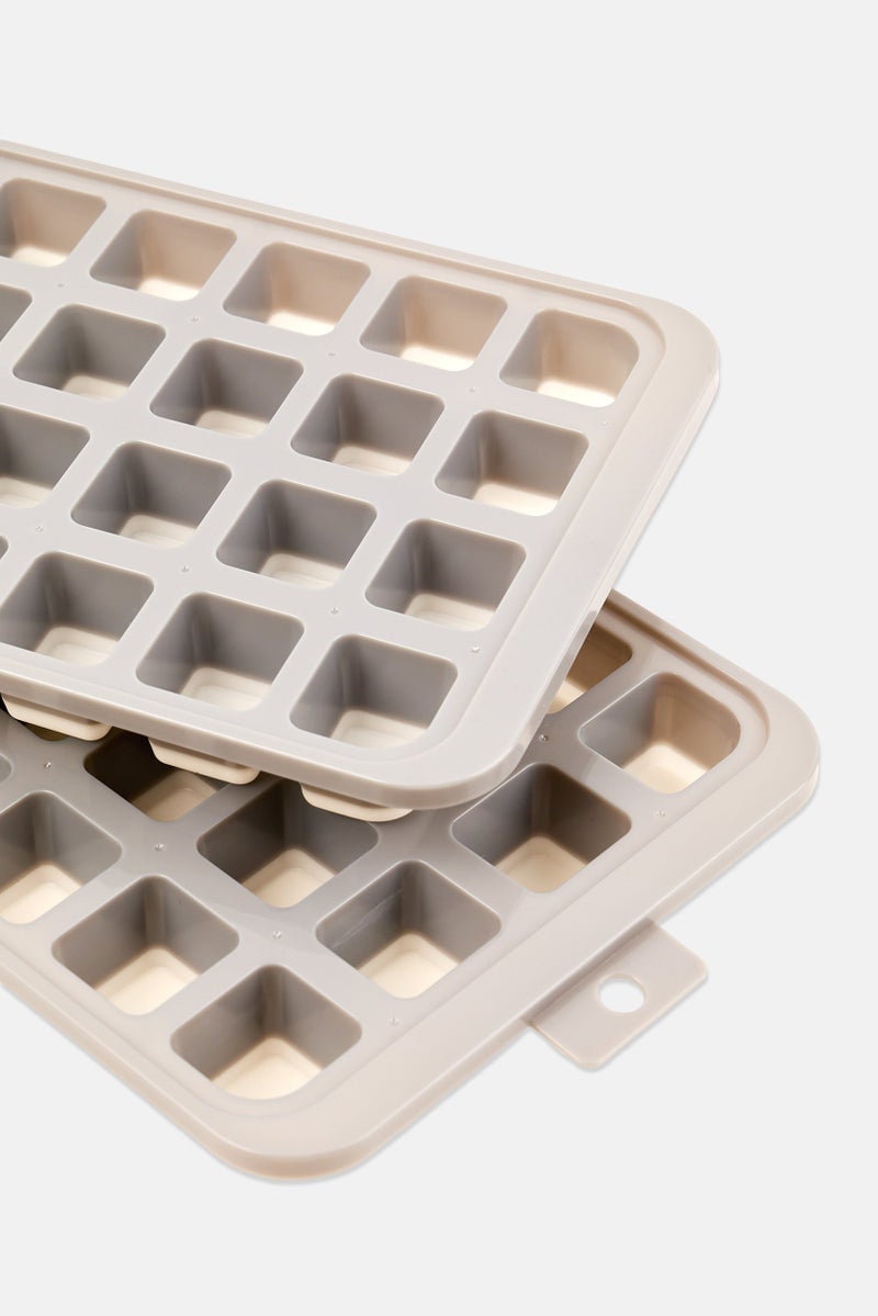 COOK WITH COLOR 2 Piece Ice Cube Trays, Grey - Image 3