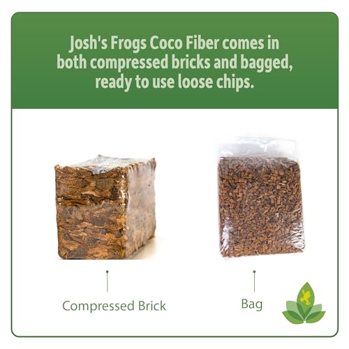 Josh's Frogs Coco Husk Brick (6 Quarts) - Reptile, Amphibian & Invertebrate Bedding - Pet Supplies - Image 5