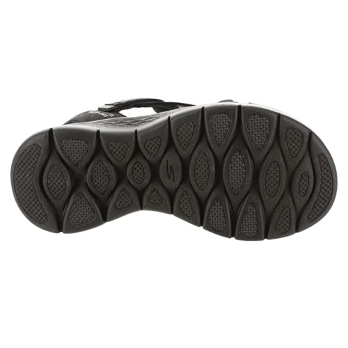 Skechers Women's GO Walk Flex Sandal - Illuminate Hands Free Slip-ins Fisherman, Black, 5 - Image 3