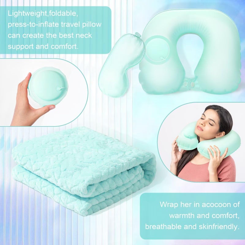 LUCOTIYA Birthday Gifts for Women Self Care Gifts Get Well Soon Gifts,Ocean Relaxing Spa Gift Basket Care Package with Blanket, Idea Thinking of You Gifts for Mom Her Best Friends Sister Wife - Image 3