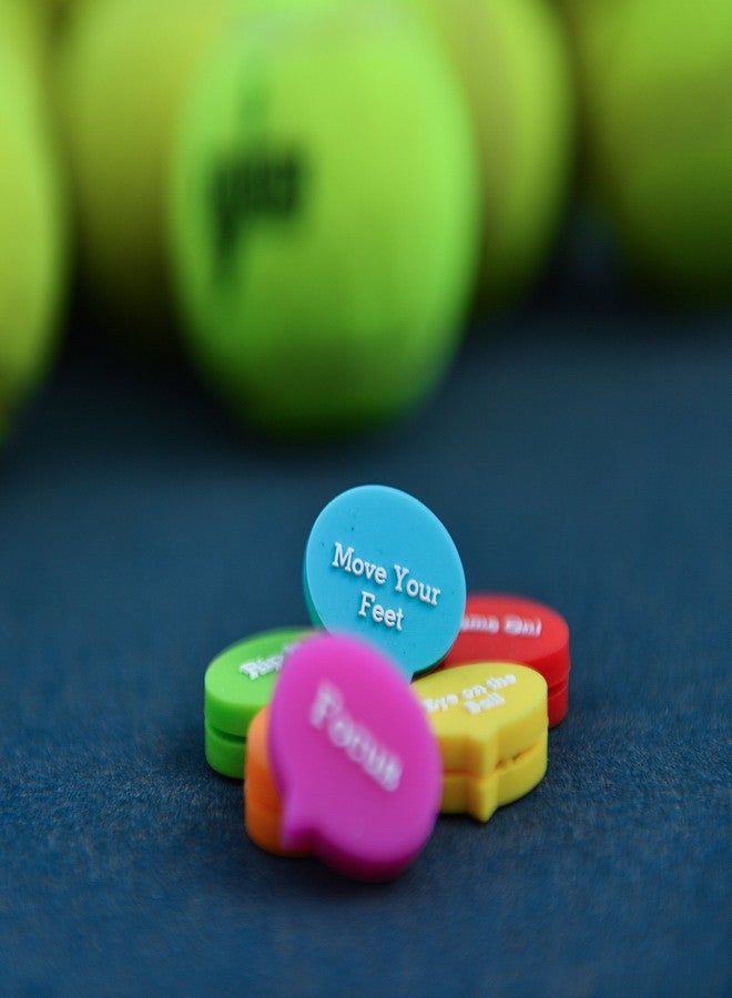 BusyBee Tennis Vibration Dampener in Fun Zipper Gift Pack. Best Shock Absorber (6 Count) Plus a Bonus: Exclusive Mobile App 3 Months Trial - Image 3