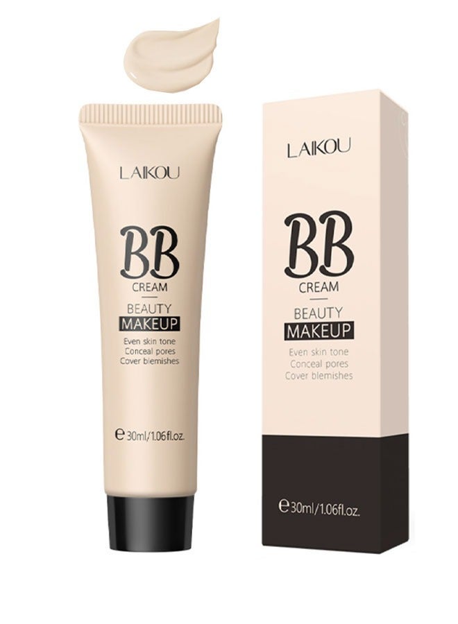 Laikou BB Cream Hydrating Color Correcting Full Coverage Cream, Oil-Free Natural Brightening Foundation Primer Concealer, Even Skin Tone Suitable For All Skin Types Perfect Gift For Women - Image 3