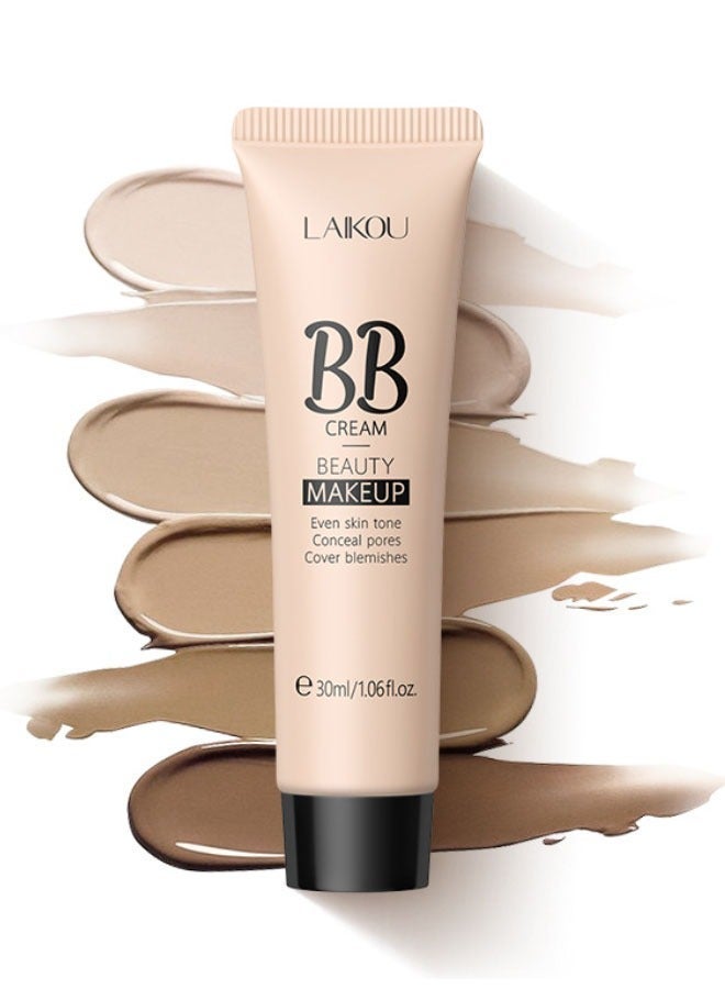 Laikou BB Cream Hydrating Color Correcting Full Coverage Cream, Oil-Free Natural Brightening Foundation Primer Concealer, Even Skin Tone Suitable For All Skin Types Perfect Gift For Women - Image 4