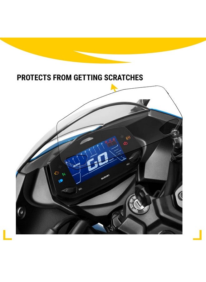 نيكافي Smsg28 سبيدو ميتر واقي شاشة ضد الخدش متوافق مع - سوزوكي Gixxer Sf 150/250 Cc Nkvkc - Image 4