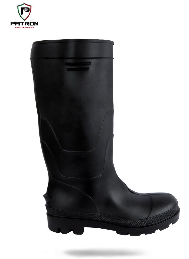 Patron Black Gum Boot Liquid-Resistant | W3072B  - Image 3