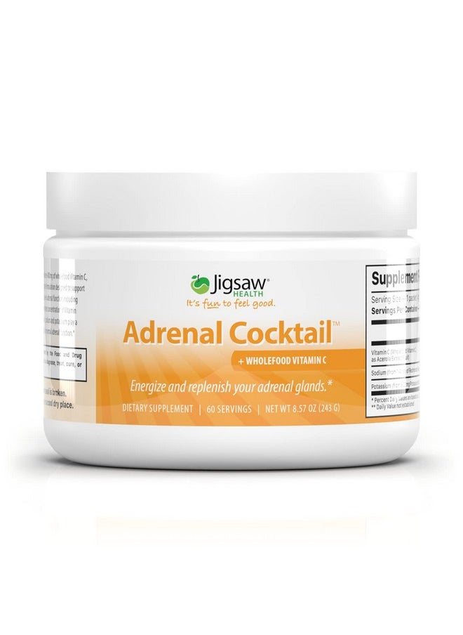 Jigsaw Health Adrenal Cocktail With Wholefood Vitamin C 60 Servings  - Image 2