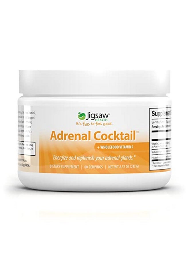 Jigsaw Health Adrenal Cocktail With Wholefood Vitamin C 60 Servings  - Image 1
