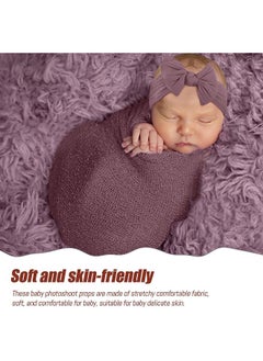 AOKE AOKE 5 PCS Newborn Photography Wrap Props Kit  - Image 5
