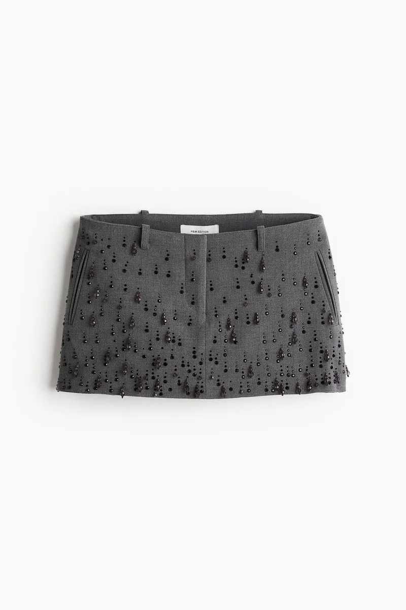 H&M Embellished skort