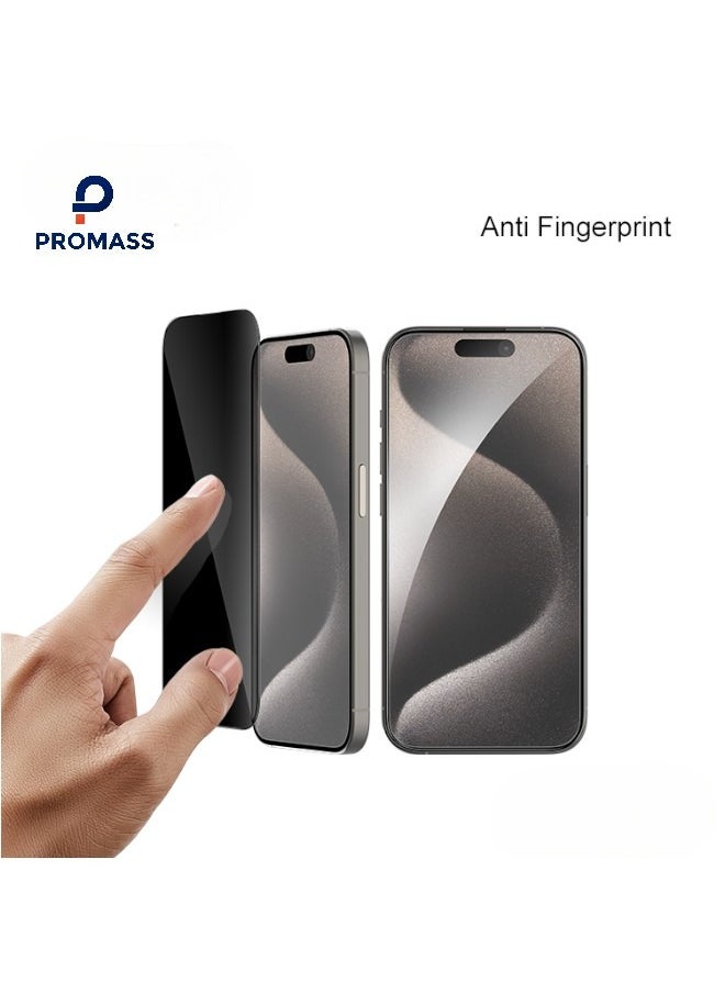 واقي شاشة سيراميك HD مضاد للتجسس لـ آيفون 7 بلس و آيفون 8 بلس (iPhone 7/8 Plus) لحماية الخصوصية (لقافة)  من Promass, حماية قصوى للشاشة من الخدوش والكسر