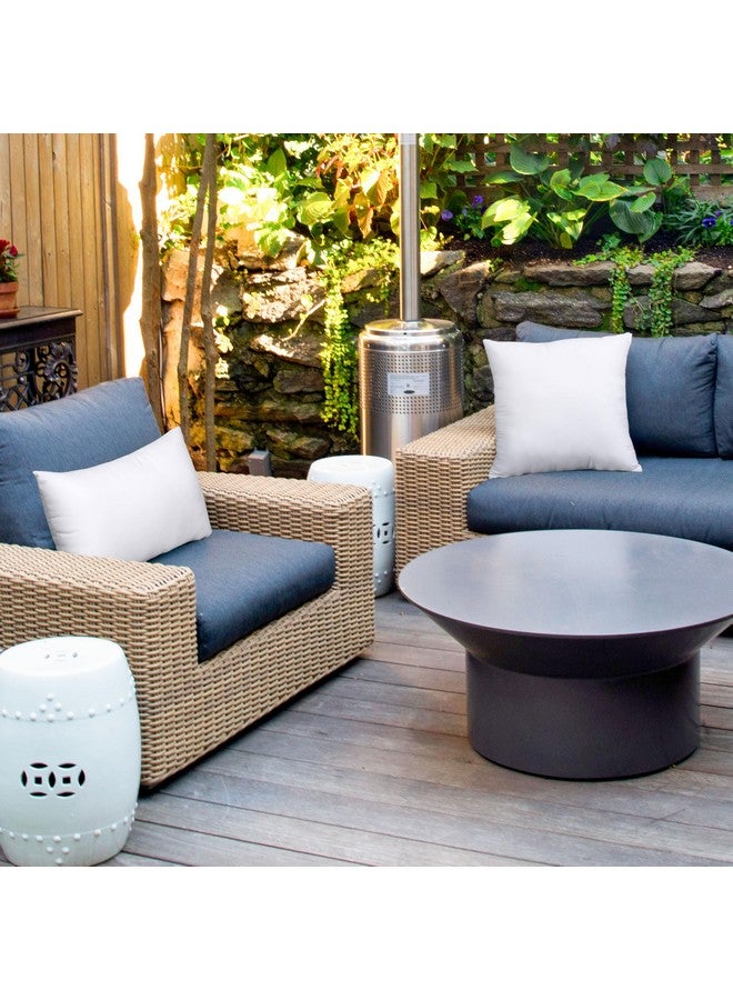 Utopia Bedding Outdoor Pillow Inserts 12 x 20 Inches (Pack of 2, White), Water Resistant Garden Throw Pillows for Patio and Porch Furniture - Image 4