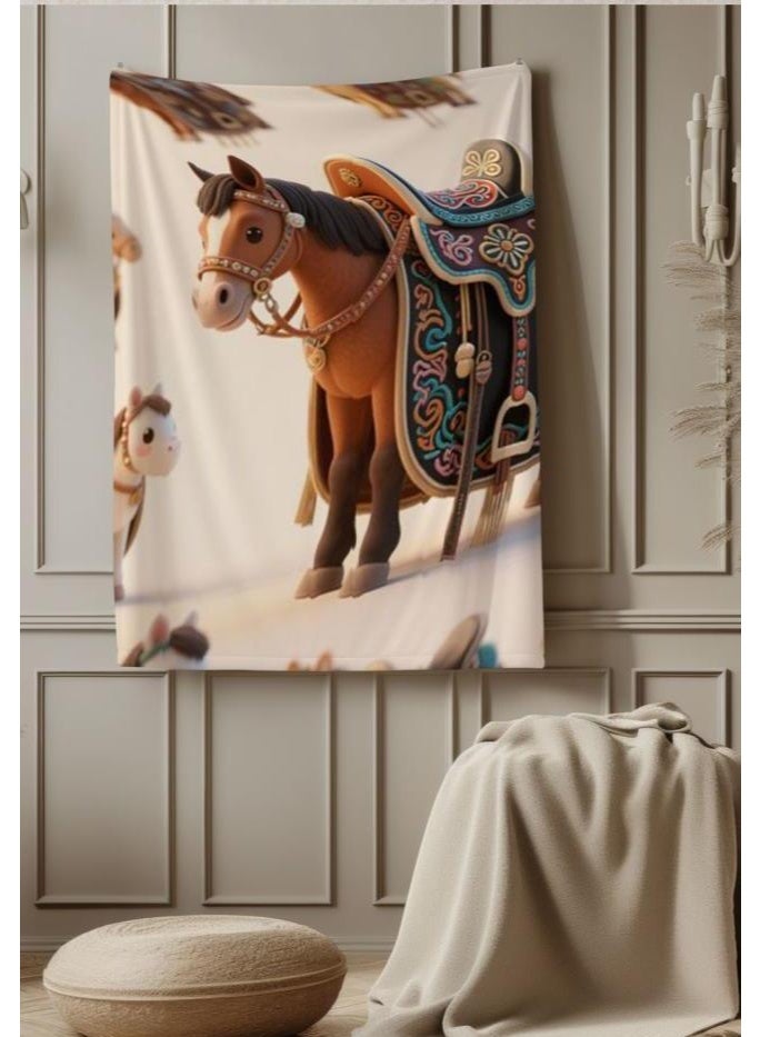 general Baby and children's cartoon flannel thin blanket (warm and comfortable, suitable for sleep, game use) 70cm*100cm - Image 3