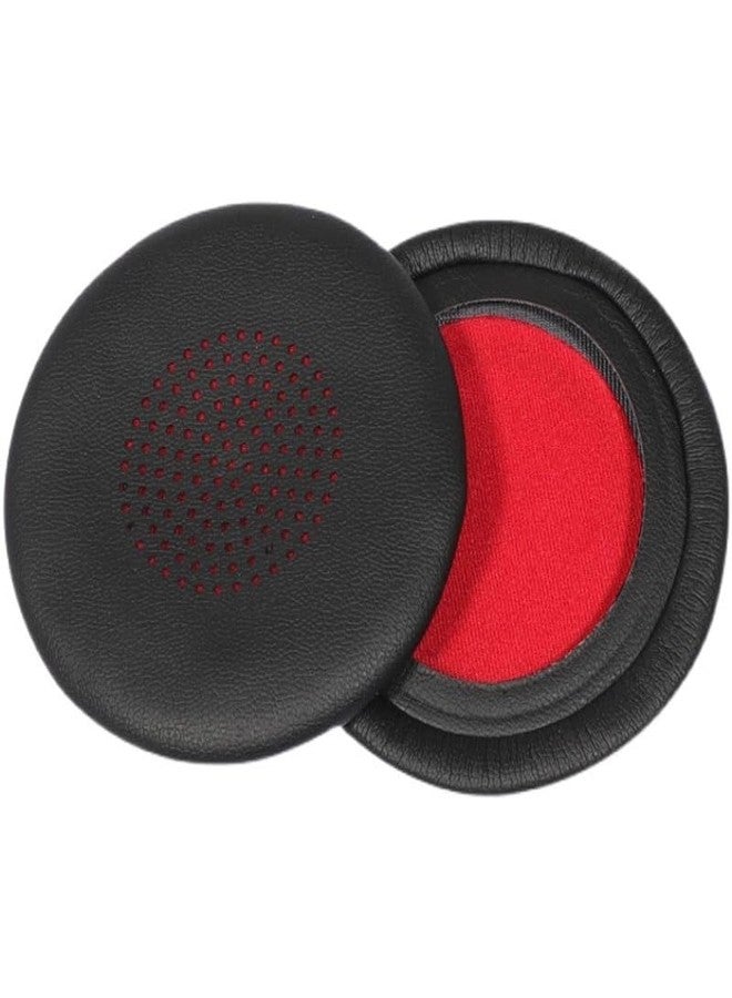 Wiki VALLEY Voyager Focus UC Ear Pads,Ear Cushion Covers for Plantronics Voyager Focus UC/Focus 2 UC/Focus B825, BLACKWIRE C5200/C5210/C5220/C7225, Voyager 4210/4220 Headphones, Black - Image 1
