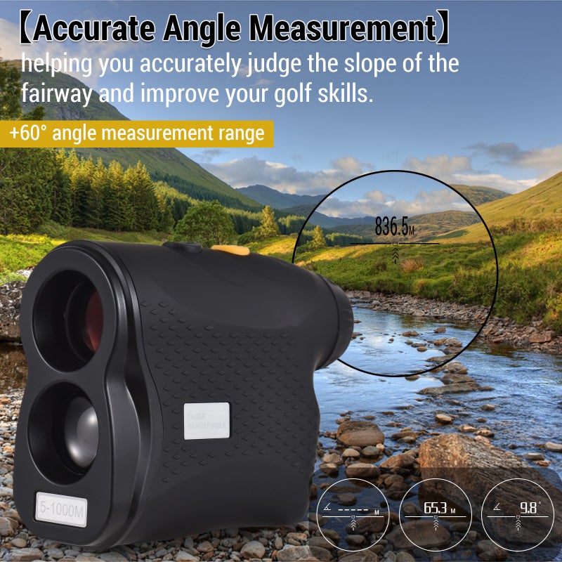 Golf Rangefinder Digital Hunting Measurement Monocular Telescope 600M / 800M / 1000M - Image 3