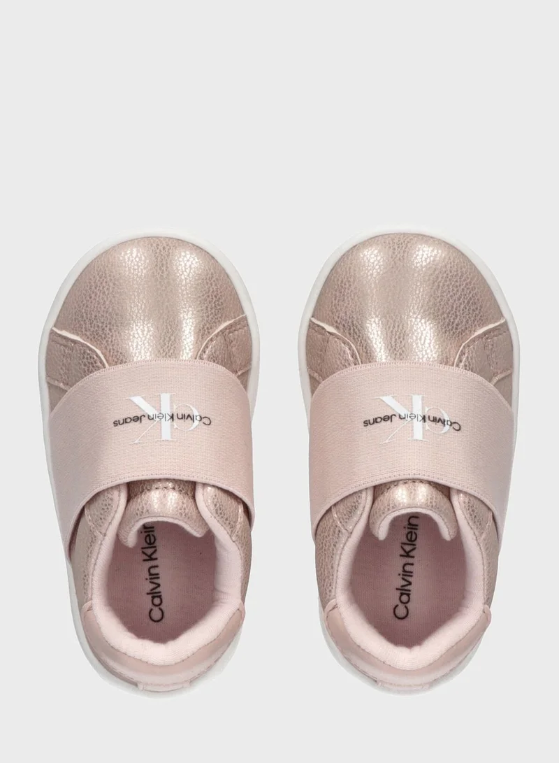 Calvin Klein Jeans Kids Low Top Slip On Sneakers