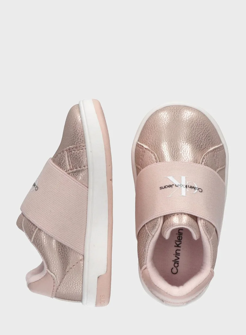 Calvin Klein Jeans Kids Low Top Slip On Sneakers