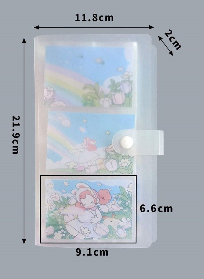 Generic Transparent Business Card Holder 120 Slots Clear 