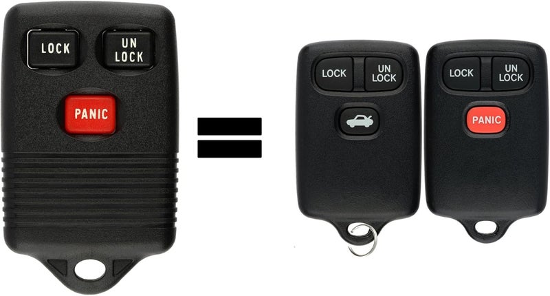 KeylessOption Just the Case Keyless Entry Remote Control Car Key Fob Shell Replacement for GQ43VT4T - Image 4
