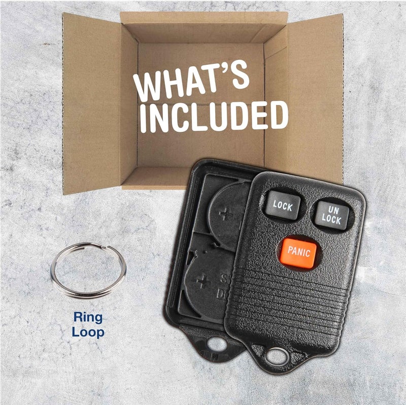 KeylessOption Just the Case Keyless Entry Remote Control Car Key Fob Shell Replacement for GQ43VT4T - Image 5