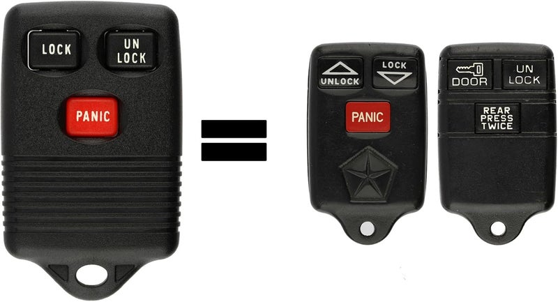 KeylessOption Just the Case Keyless Entry Remote Control Car Key Fob Shell Replacement for GQ43VT4T - Image 3