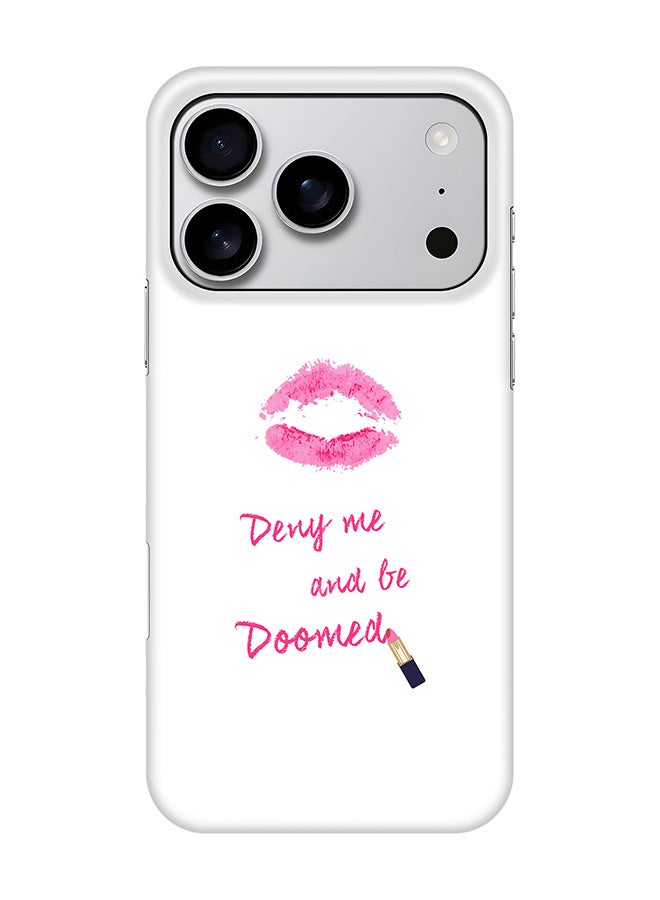 For iPhone 17 Pro,Case, [Compatible with MagSafe] Magnetic cover Slim fit Protection Matte, - Raining Lipsticks
