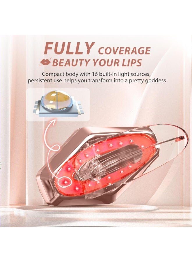 SYOSI Lip Plumper Device, with Red & Infrared Light Therapy, Heated Anti-Aging Lip Care for Wrinkle Reduction, Enhanced Lip Tone, and Fuller, More Vibrant Lips - Image 3