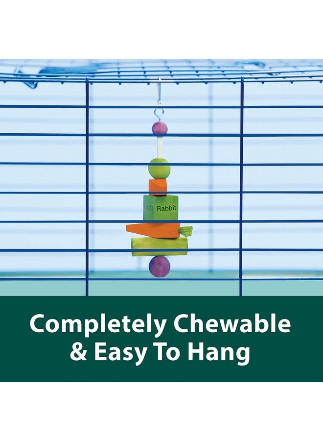 Kaytee Perfect Chews Hanging Wood Chew Toy for Pet Rabbits and Other Small Animals - Image 3