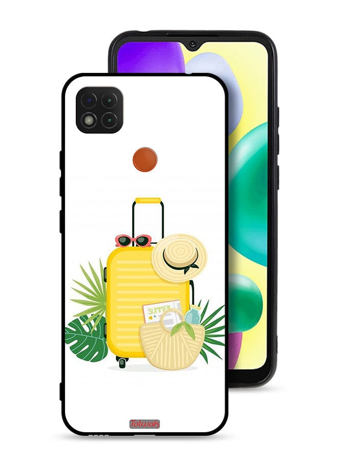 Tolwak Xiaomi Redmi 9C Protective Case Cover Summer Digital Art  - Image 1
