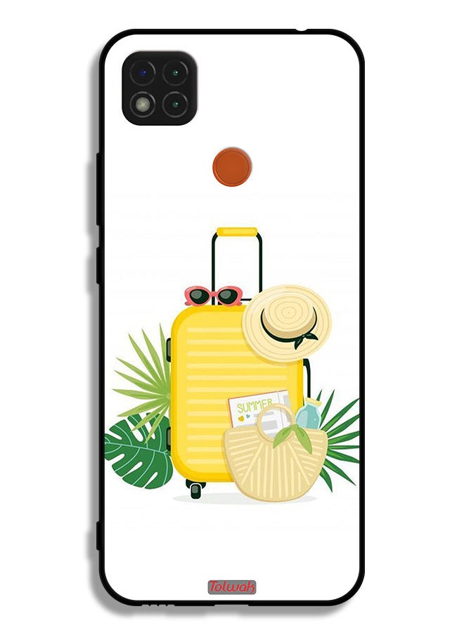 Tolwak Xiaomi Redmi 9C Protective Case Cover Summer Digital Art  - Image 2