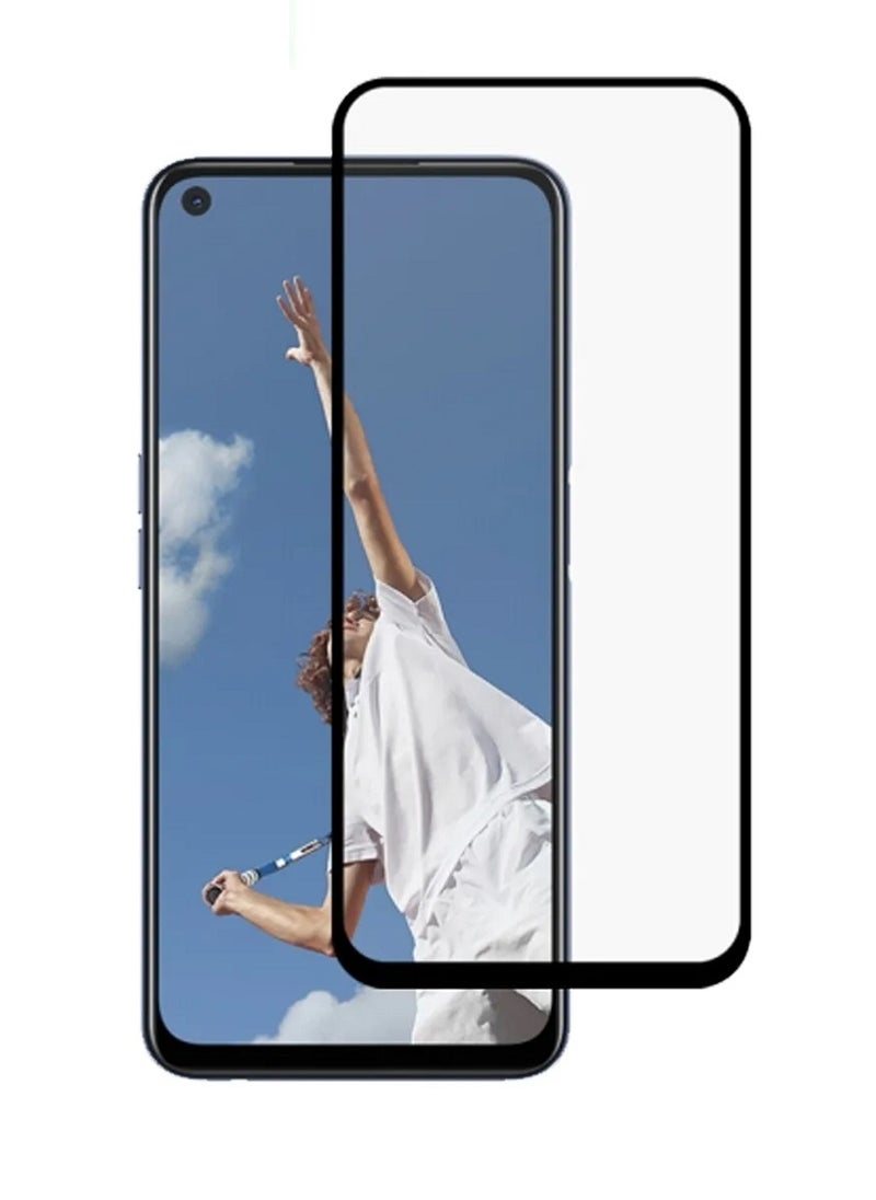 Super Tempered Glass Screen Protector 5D Designed For Oppo A52 Full Glue Edge to Edge Full Screen Coverage And Bubble Free - Image 1