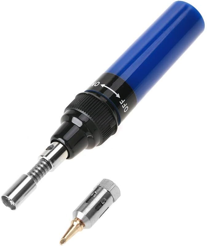 klarako Butane Soldering Iron, Cordless Butane Gas Soldering Iron Gun Pencil Butane Torch Welding Pen Tool 1300℃ For Electronics Instruments Or Circuits To A Computers Motherboard 2 Pack (2#) - Image 4