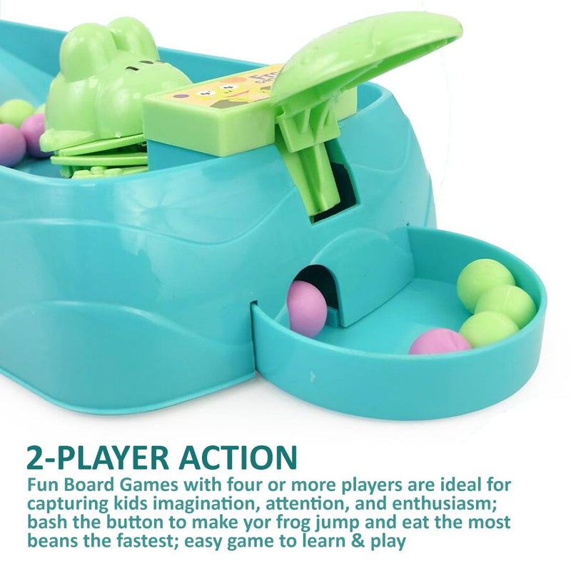 Wembley Hungry Frog Games Eating Beans Games | Indoor Games Interactive Game Toy of Family Board Games for Kids | Interactive Game Toys Multiplayer Game for 2 Player - Image 5