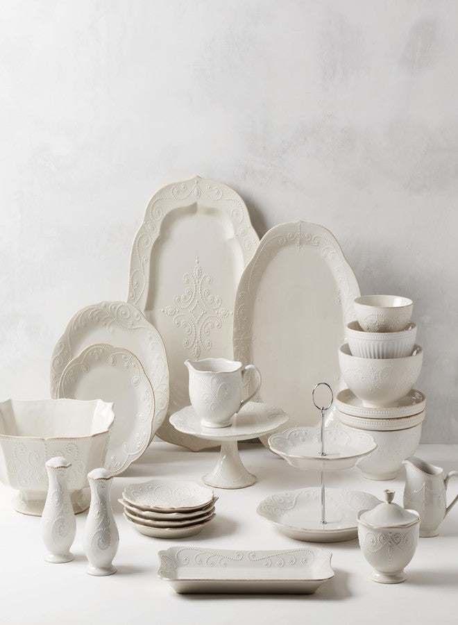 لينوكس طقم ملح وفلفل لينوكس فرنش بيرل الأبيض الطويل - - Image 3