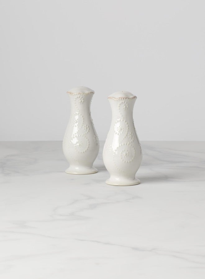 لينوكس طقم ملح وفلفل لينوكس فرنش بيرل الأبيض الطويل - - Image 4